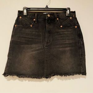 PISTOLA Rumi High Rise Cut Off Distressed Mini Skirt Size 27